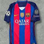 [IMPORTED RETRO FAN VERSION] FC BARCELONA 16/17 HOME KIT NEYMAR JR. 10 with badges